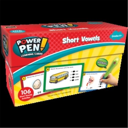 TEACHER CREATED RESOURCES Teacher Created Resources TCR6101 Power Pen Learning Cards Short TCR6101